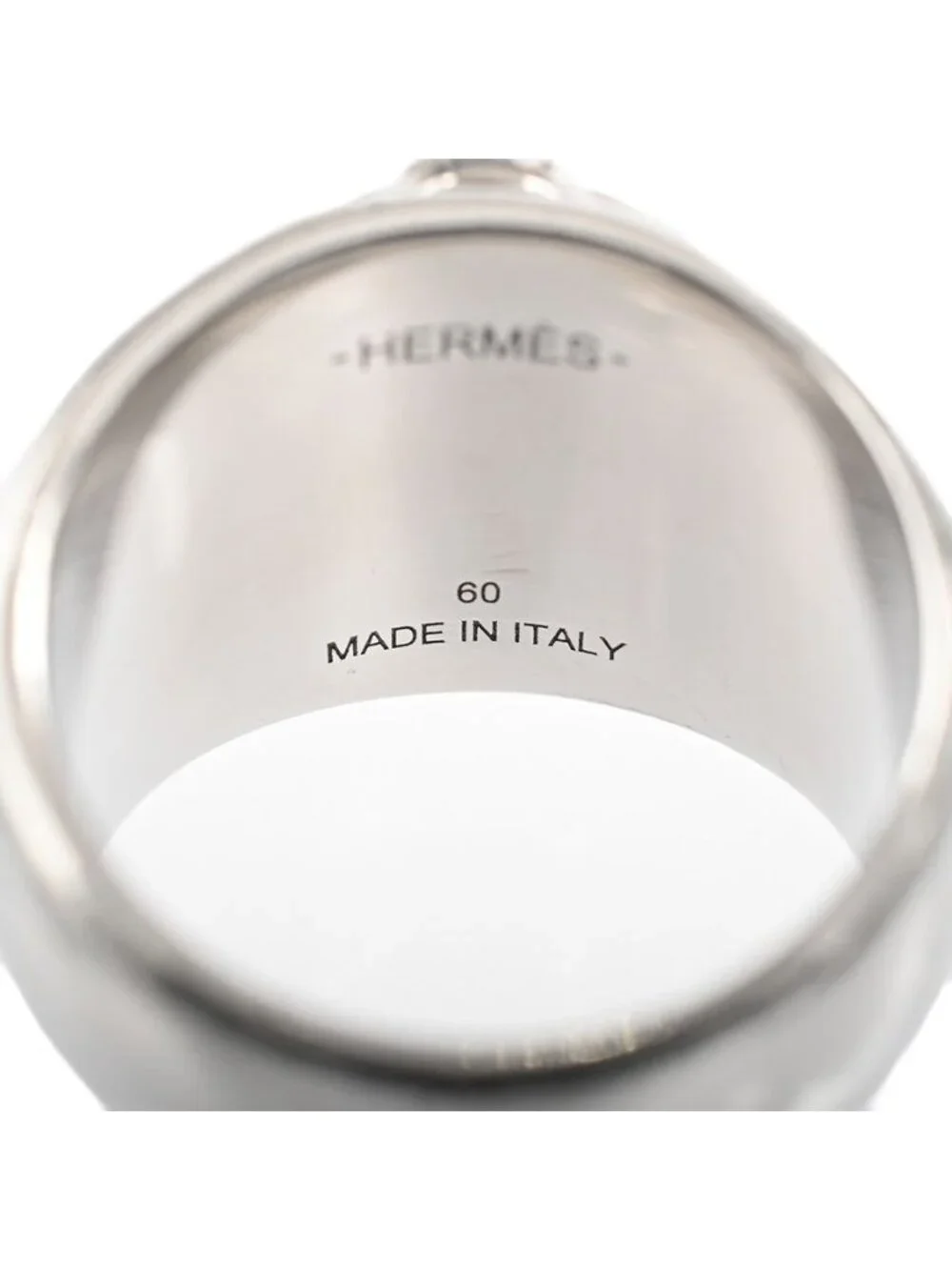 Hermes Ring Anchor Silver